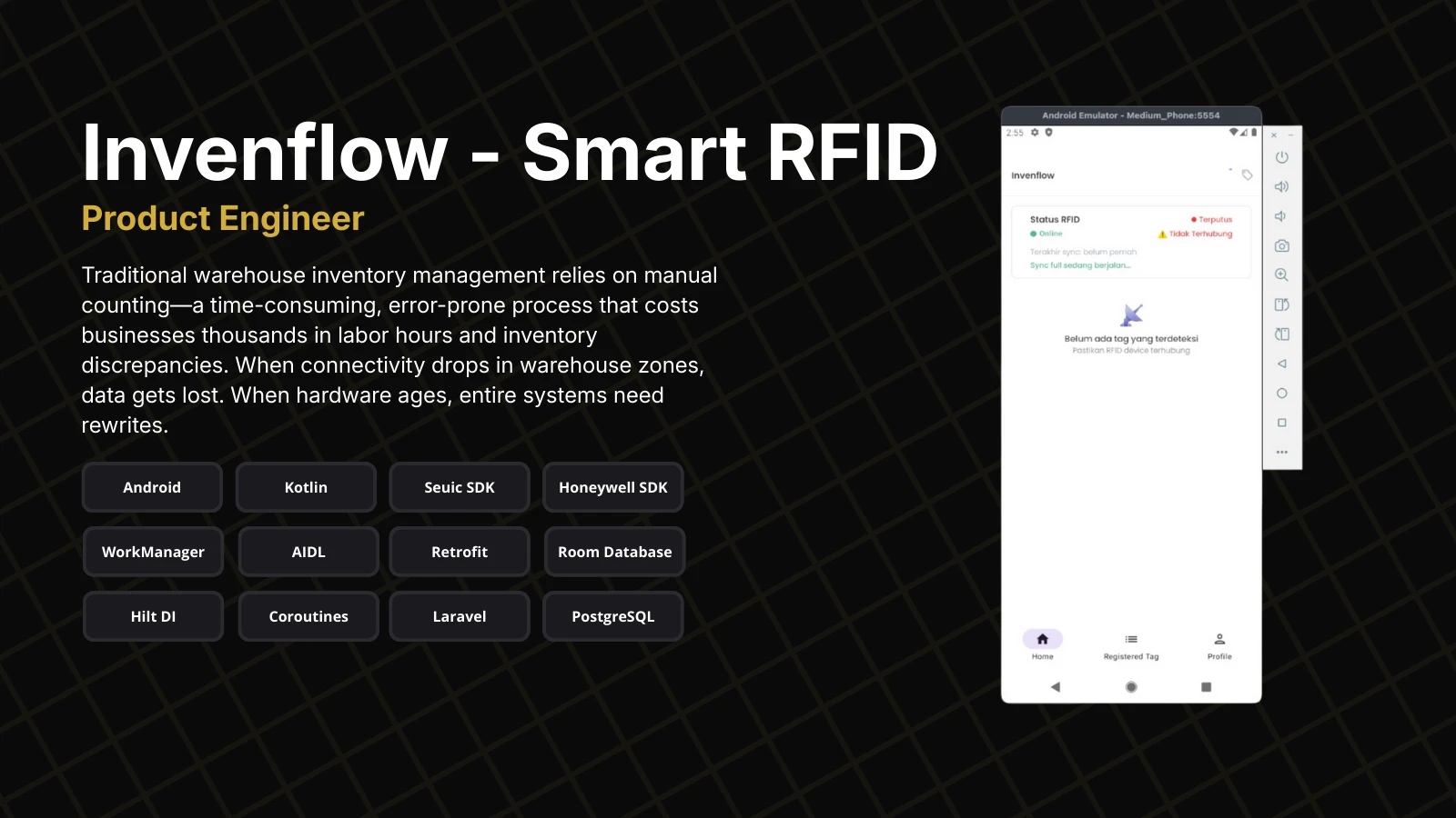 Invenflow — Smart RFID Inventory